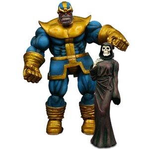 Diamond Select Toys Marvel Select Thanos action figure With Death & Gauntlet